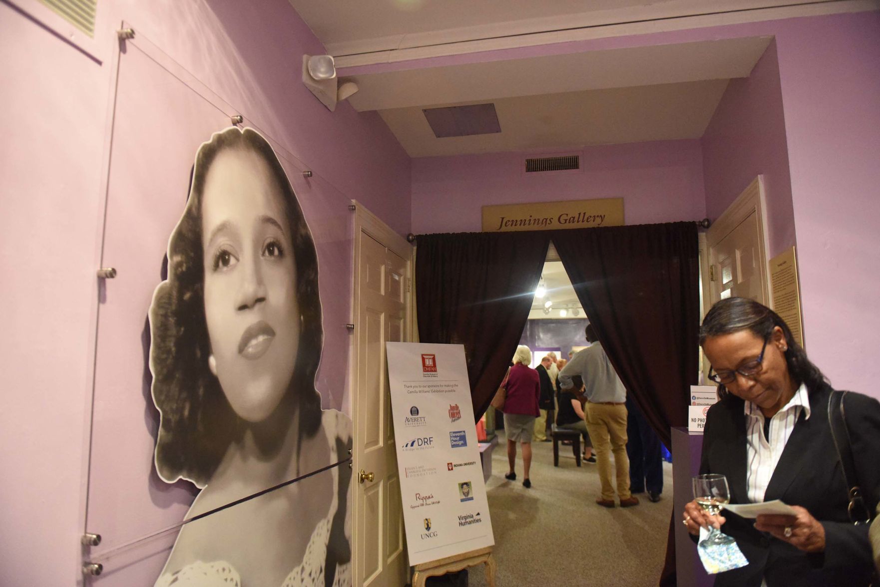 Camilla Williams exhibit